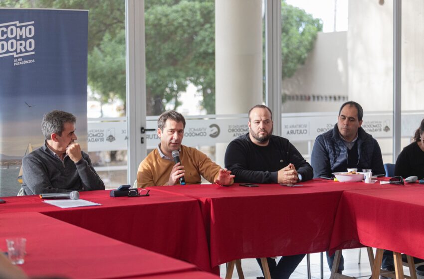  Comodoro Turismo organizó un encuentro entre autoridades provinciales y prestadores turísticos locales