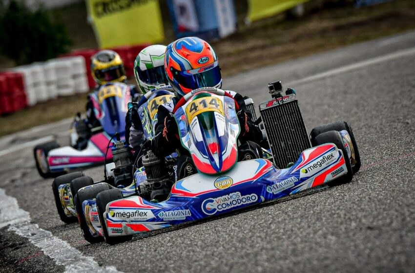  Genaro Mottesi sigue sumando experiencia en el Argentino de Karting