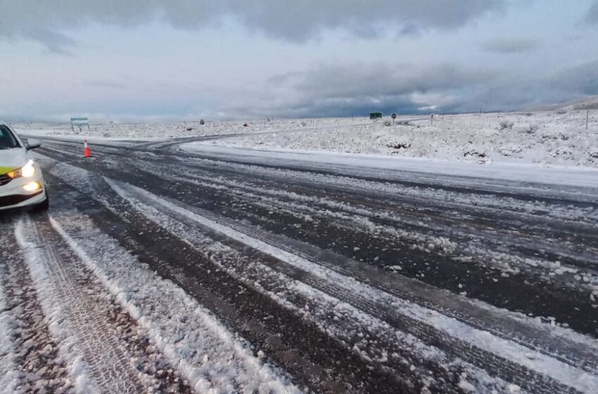  El Gobierno del Chubut despliega un fuerte operativo en rutas ante las inclemencias del tiempo