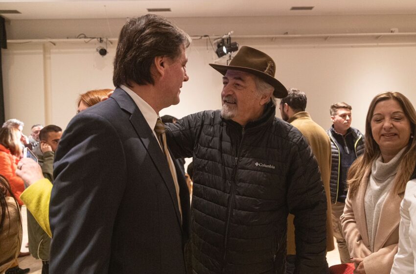  Othar Macharashvili participó del 75° aniversario de la localidad de Rada Tilly