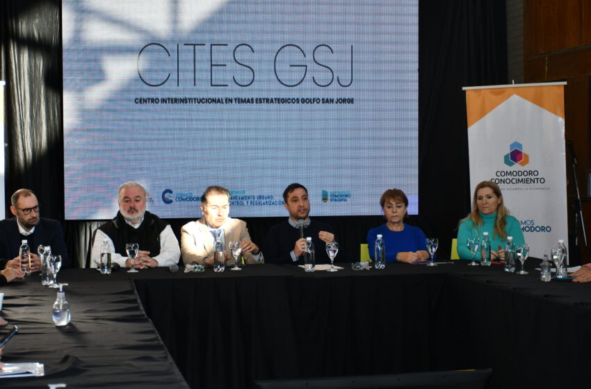  Se concretó una jornada con las instituciones del CITES Golfo San Jorge y se analizaron los avances del Parque Tecnológico