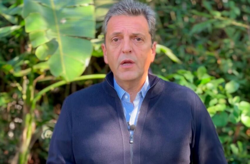  Massa anunció medidas para beneficiar a pymes, trabajadores, monotributistas y jubilados