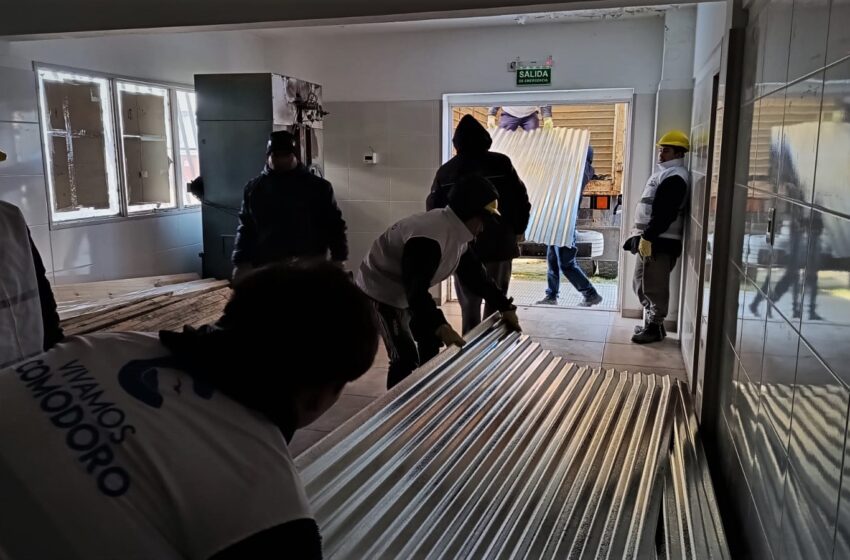  Provincia asiste a los vecinos afectados por la emergencia climática en Comodoro Rivadavia