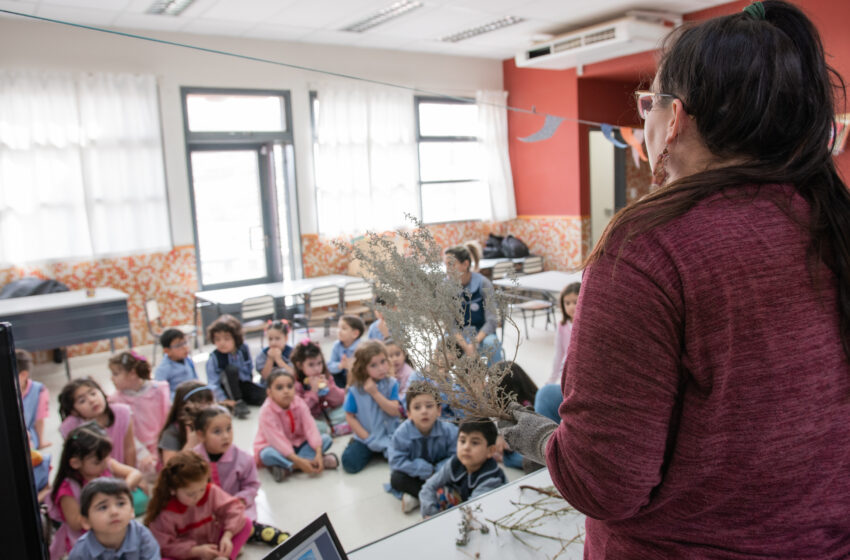  Talleres de flora y fauna nativa en las escuelas de Rada Tilly