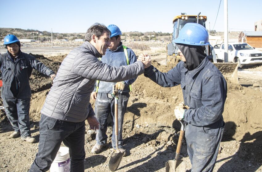  Luque recorrió dos obras importantes de servicios públicos en zona sur