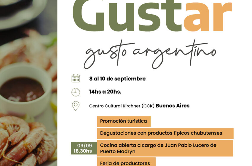  La gastronomía chubutense desembarca en Buenos Aires