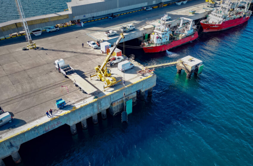 Puerto Madryn: La Administración Portuaria avanza en la ejecución de obras y proyectos de infraestructura