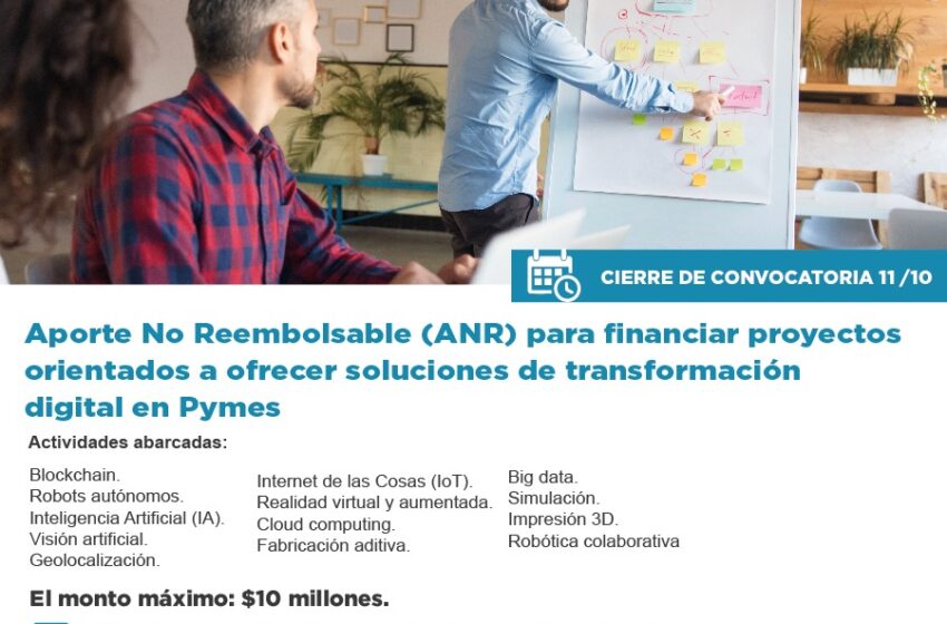  El Gobierno del Chubut presenta línea de financiamiento para la transformación digital de PyMES