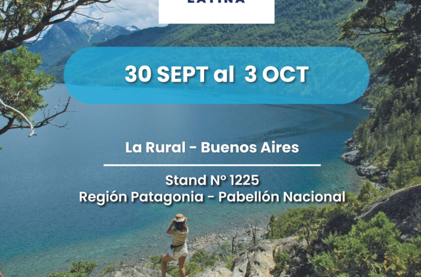 Chubut desplegará sus atractivos en la 27º Feria Internacional de Turismo en Buenos Aires