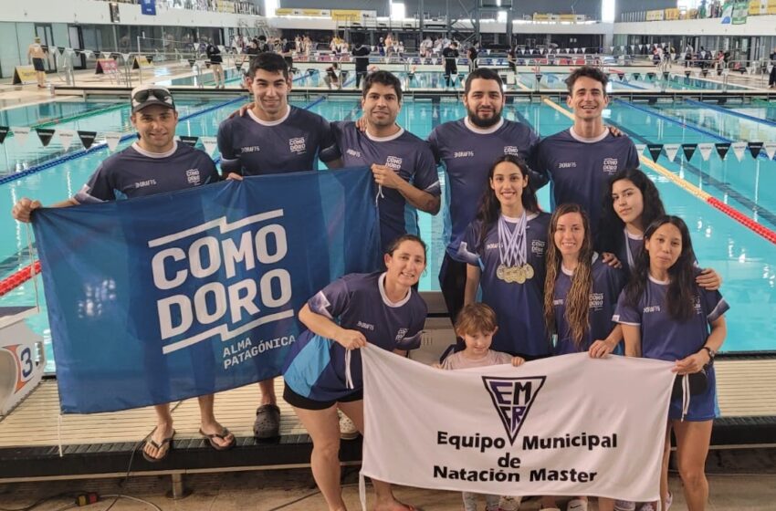  Brillante actuación del Equipo Municipal de Natación Master en el Campeonato Argentino