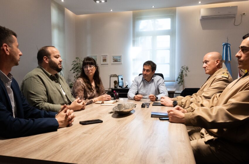  Luque se reunió con referentes de Prefectura para potenciar la pesca artesanal