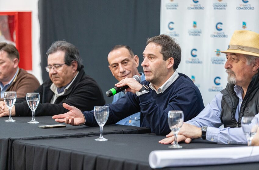  Luque y Arrieta firmaron el inicio de obra de la primera etapa del Camino de Circunvalación