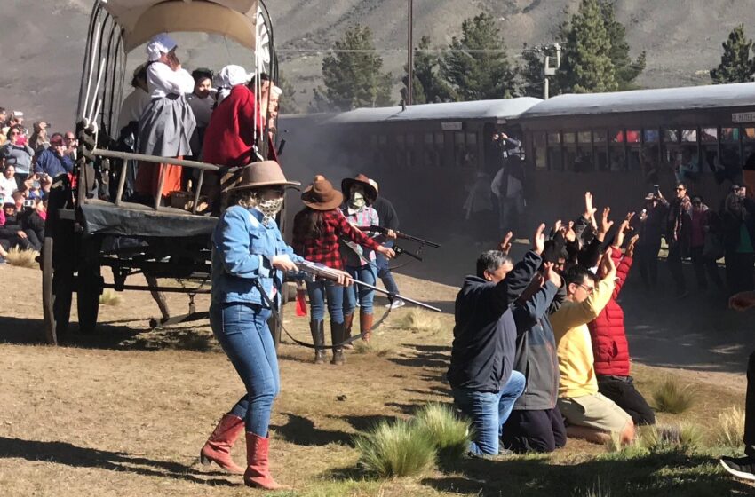  “La Trochita” y un nuevo asalto que cautivó a decenas de pasajeros
