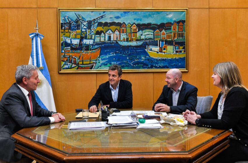  Arcioni se reunió con Sergio Massa para avanzar en proyectos clave para el desarrollo productivo de Chubut