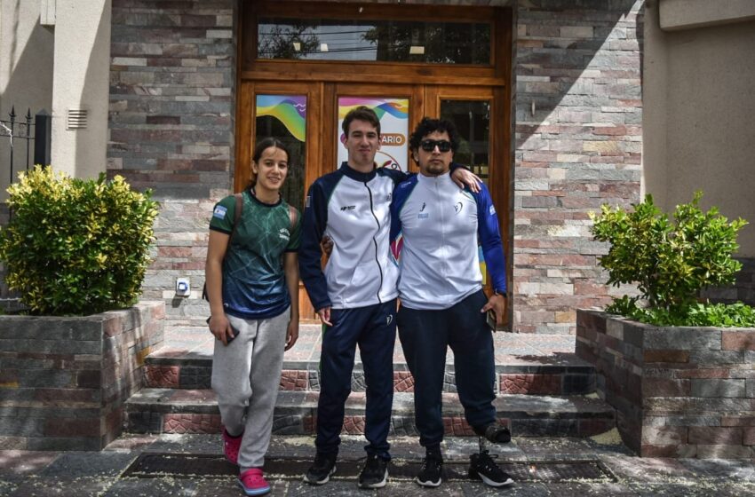  DEPORTISTAS SARMIENTINOS RUMBO A LA PAMPA A LOS XVII JUEGOS DE LA PATAGONIA