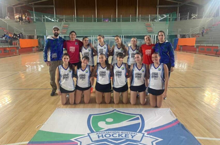  La Selección Austral femenina sub 16 y un meritorio podio en el Argentino de Hockey Pista