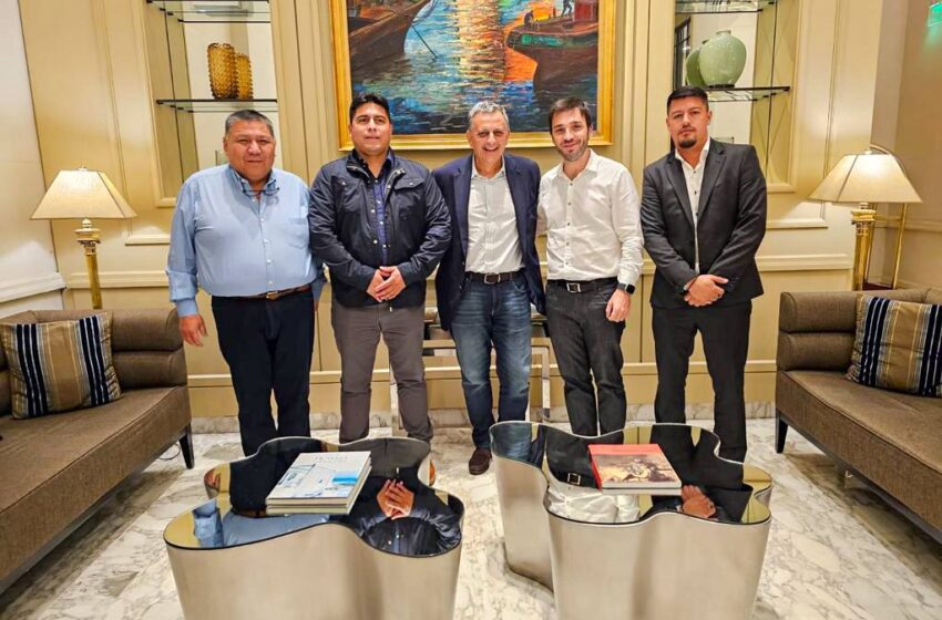  Torres, Vidal y Ávila junto al nuevo Presidente de YPF: «Vamos a llevar adelante una agenda de desarrollo regional»