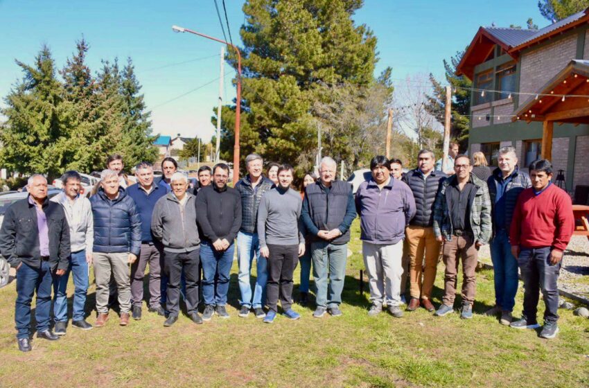  Intendentes de Chubut respaldaron el reclamo de Torres ante Nación por la pérdida de coparticipación