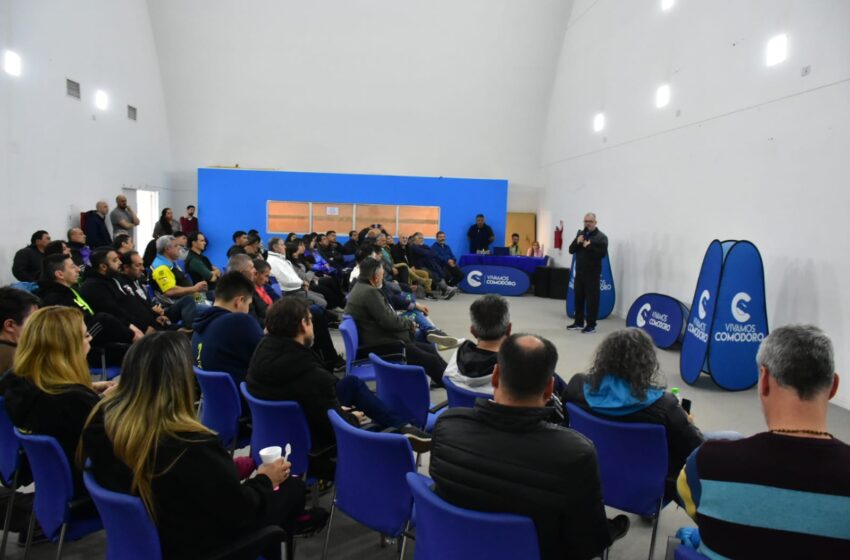  Se trabaja junto a las instituciones y asociaciones para concretar una fiesta del deporte de Comodoro Rivadavia
