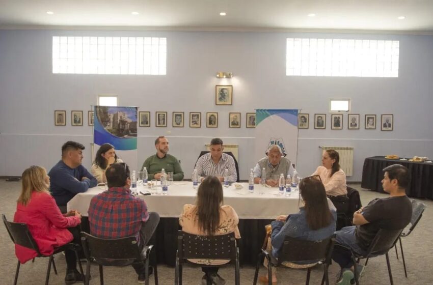  Balochi recibió a los concejales electos en el municipio de Sarmiento