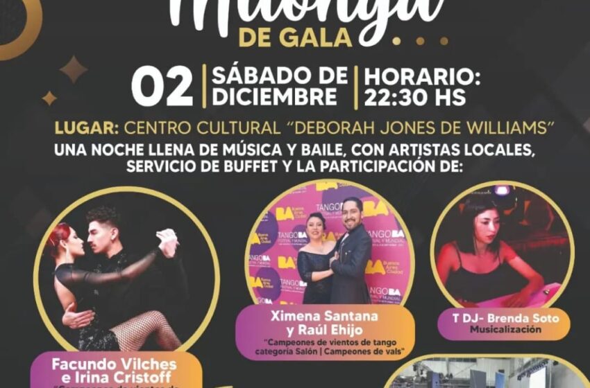  SARMIENTO: NOS PREPARAMOS PARA RECIBIR UNA MILONGA DE GALA