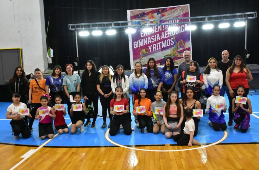  Cierre anual de las actividades de gimnasia Aeróbica y Ritmos en el Club Huergo