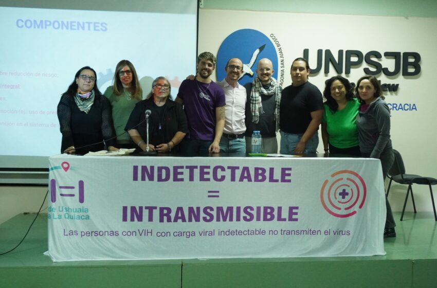  Provincia realizó en Trelew el primer encuentro del Ciclo de Charlas sobre VIH