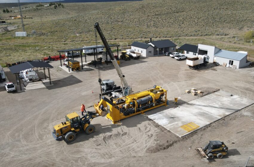  VIALIDAD NACIONAL INSTALA EN CHUBUT SU PRIMERA PLANTA DE ASFALTO PROPIA