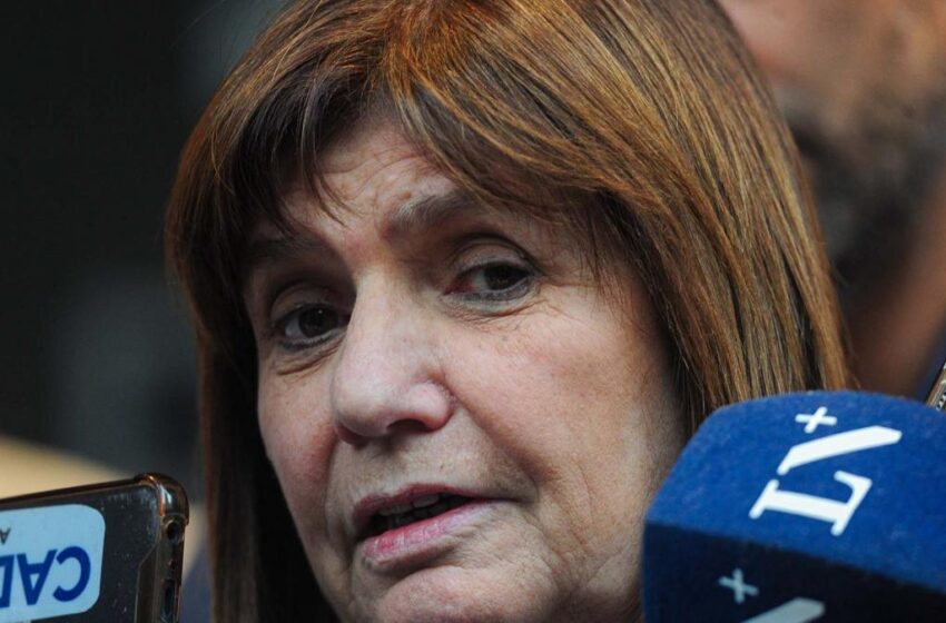  Confirmado: Patricia Bullrich será la ministra de Seguridad de Javier Milei