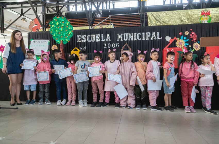  La Escuela Municipal culminó su primer ciclo lectivo