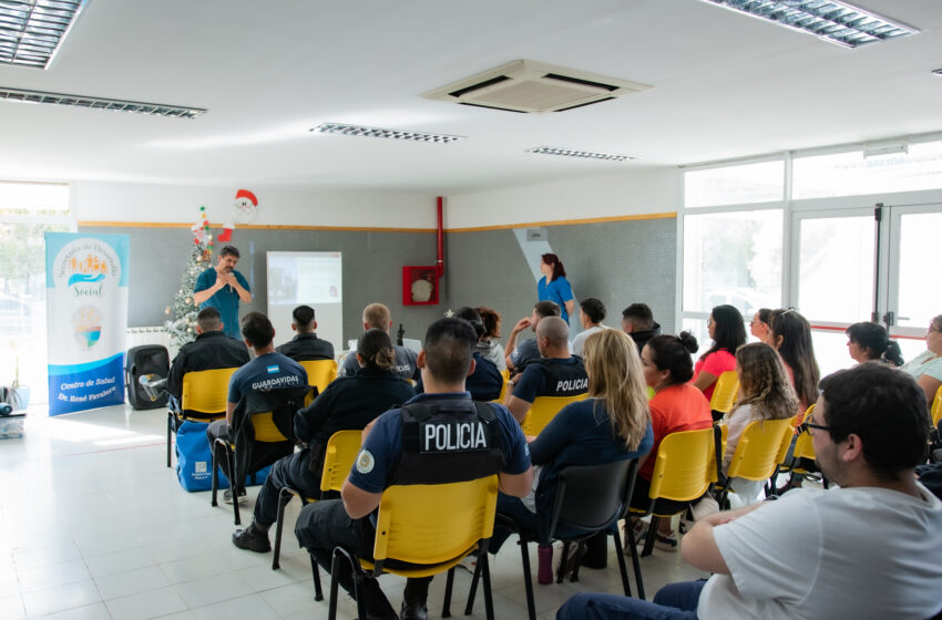  JORNADA DE CAPACITACIÓN EN RCP PARA AGENTES Y PERSONAL DE RADA TILLY