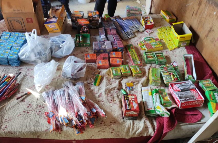  El Municipio denunció y multó dos puntos de venta ilegal de pirotecnia