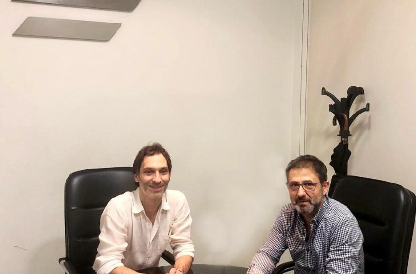  Transición en BCH: Arnaudo y Caballero se reunieron en Buenos Aires