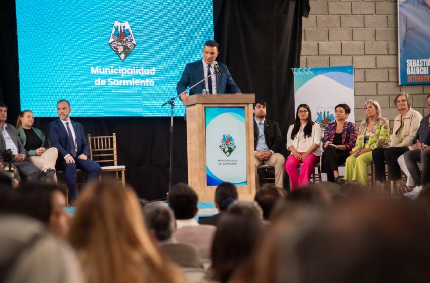  BALOCHI ASUMIÓ JUNTO A TODO SU EQUIPO DE GOBIERNO