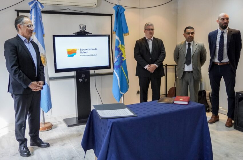  Asumieron los funcionarios que acompañarán a Sergio Wisky al frente de la Secretaría de Salud del Chubut