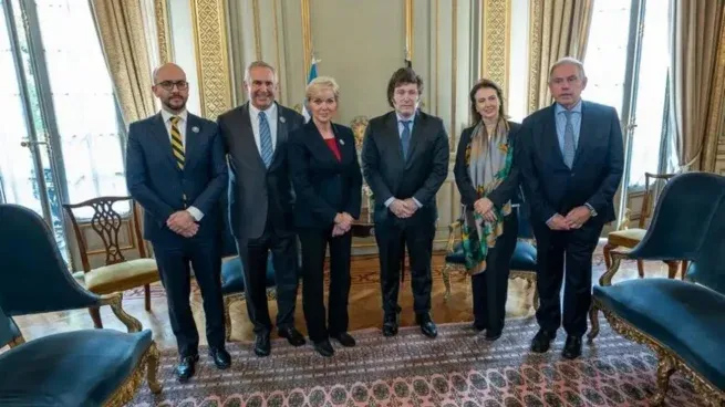  Javier Milei se reunió con delegación de Estados Unidos: inversiones en transición energética y DDHH