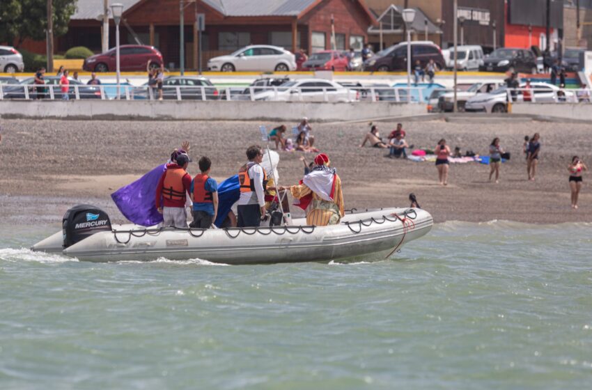 Los Reyes Magos llegarán por el mar a la Costanera de Comodoro