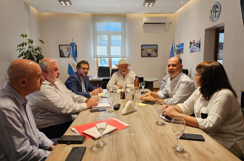  Autoridades del Banco del Chubut mantuvieron reuniones en Comodoro Rivadavia