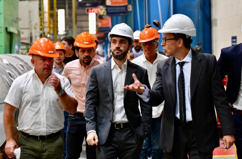  Torres se reunió con directivos de Trivium para garantizar una inversión de 20 millones de dólares que asegure más de 100 nuevos puestos de trabajo