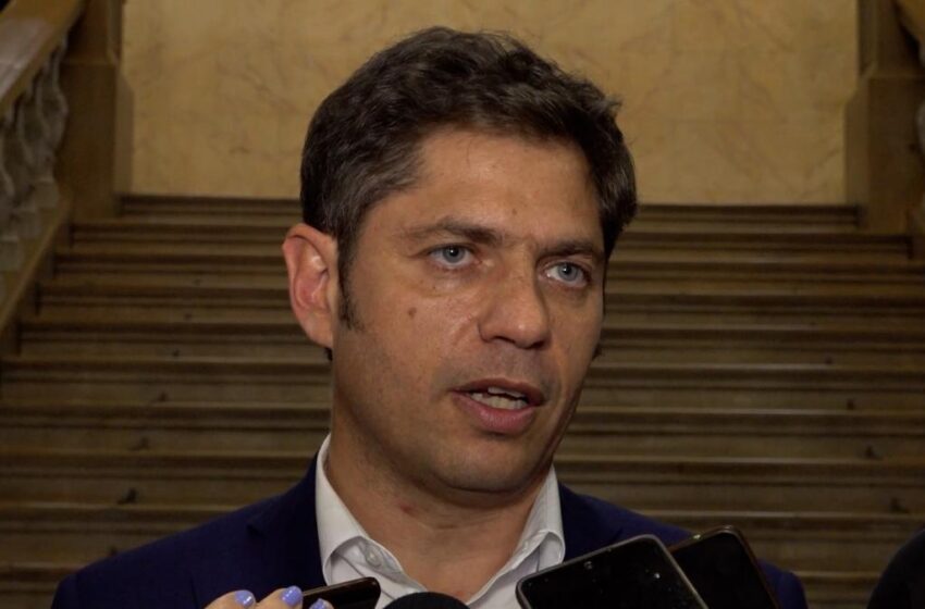  Kicillof cuestionó el sistema «arbitrario» de coparticipación