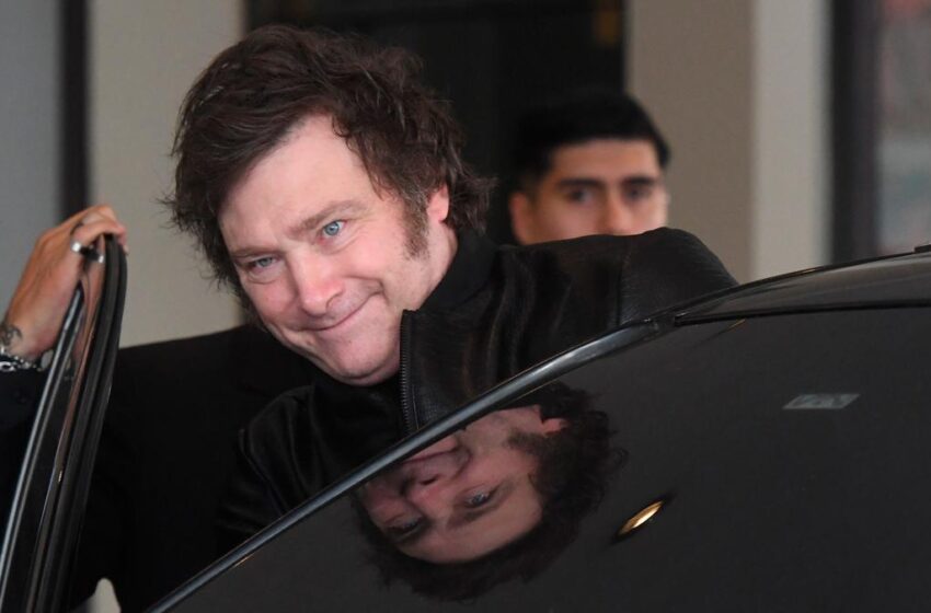  Antes del inicio de su gira internacional, Milei se reúne con un funcionario de EEUU