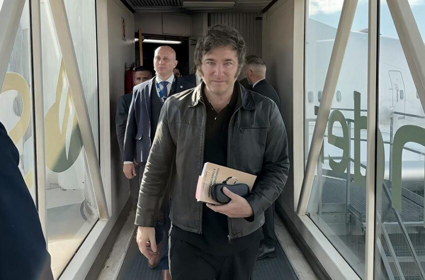  Segunda gira presidencial: Milei llega a Israel donde se reunirá con Netanyahu