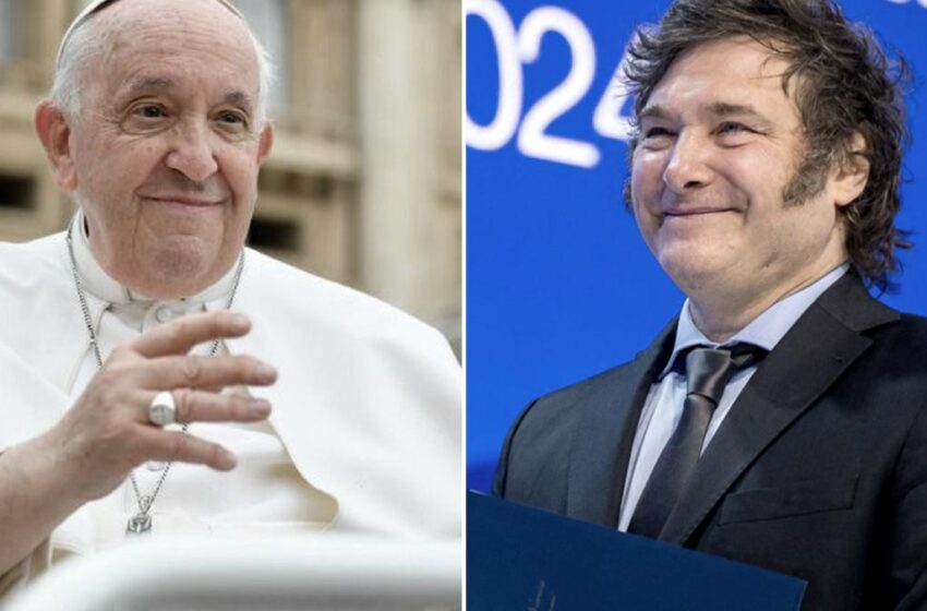  Tras su gira por Israel, Milei llegó a Roma para reunirse el lunes con Francisco