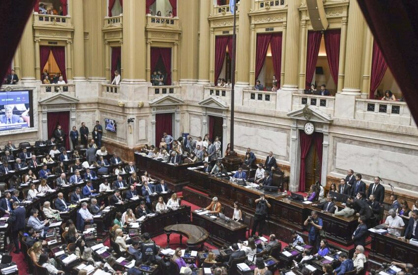  La Cámara de Diputados comenzó el tercer día de debate del proyecto de ley «Bases»