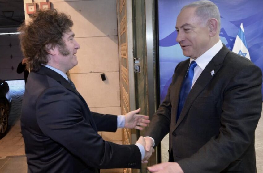  Milei se reunió con Netanyahu, que le agradeció su «firme apoyo» a Israel
