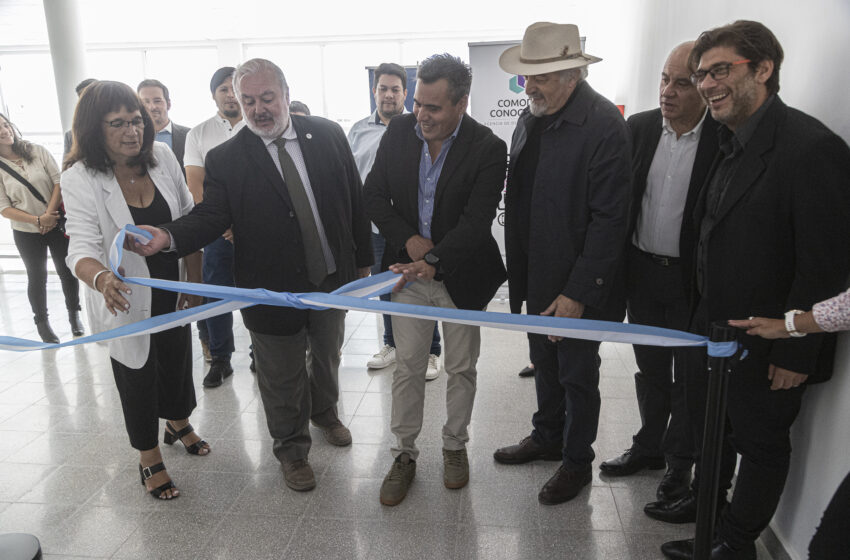  El intendente dejó inaugurado un espacio Eco Digital y un ETC en Km. 8