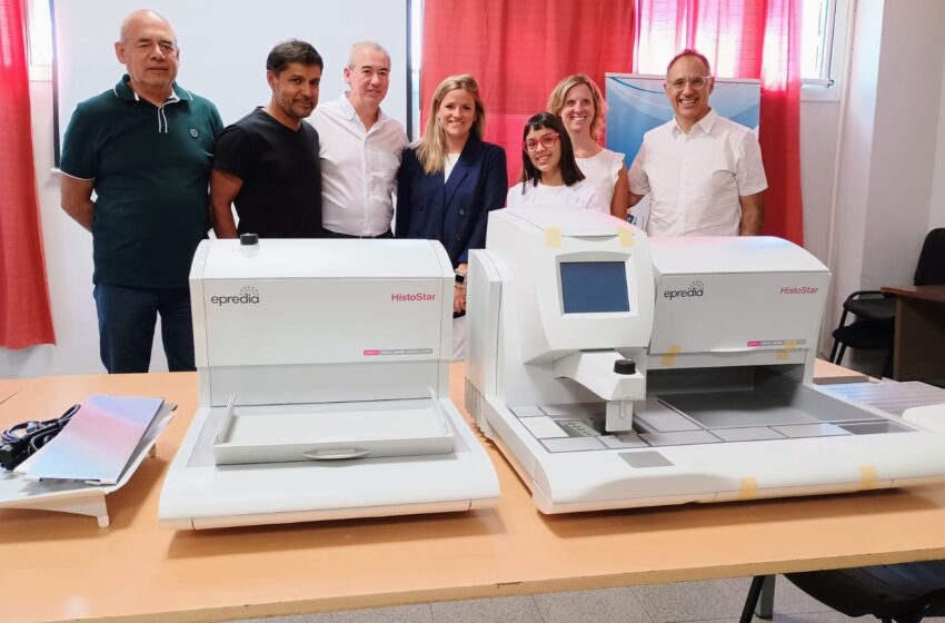  El Hospital Regional de Comodoro Rivadavia incorporó un equipo para optimizar los diagnósticos de Anatomía Patológica