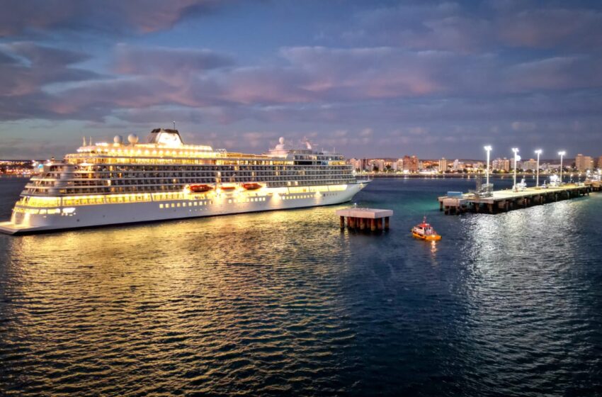  Temporada de Cruceros: el Viking Jupiter nuevamente en Puerto Madryn