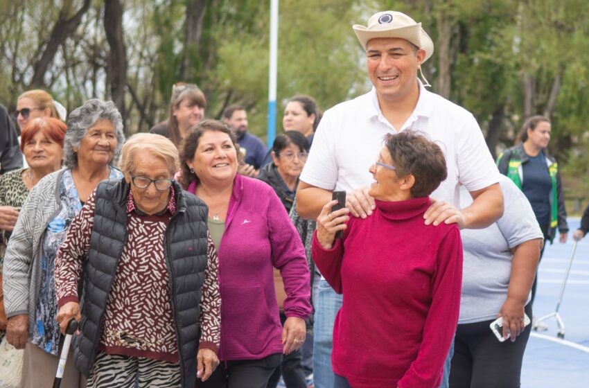  Balochi inauguró la remodelación del camping municipal de Sarmiento