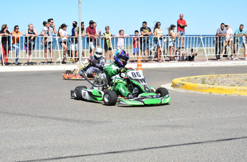  Los kartings encendieron los motores en Rada Tilly